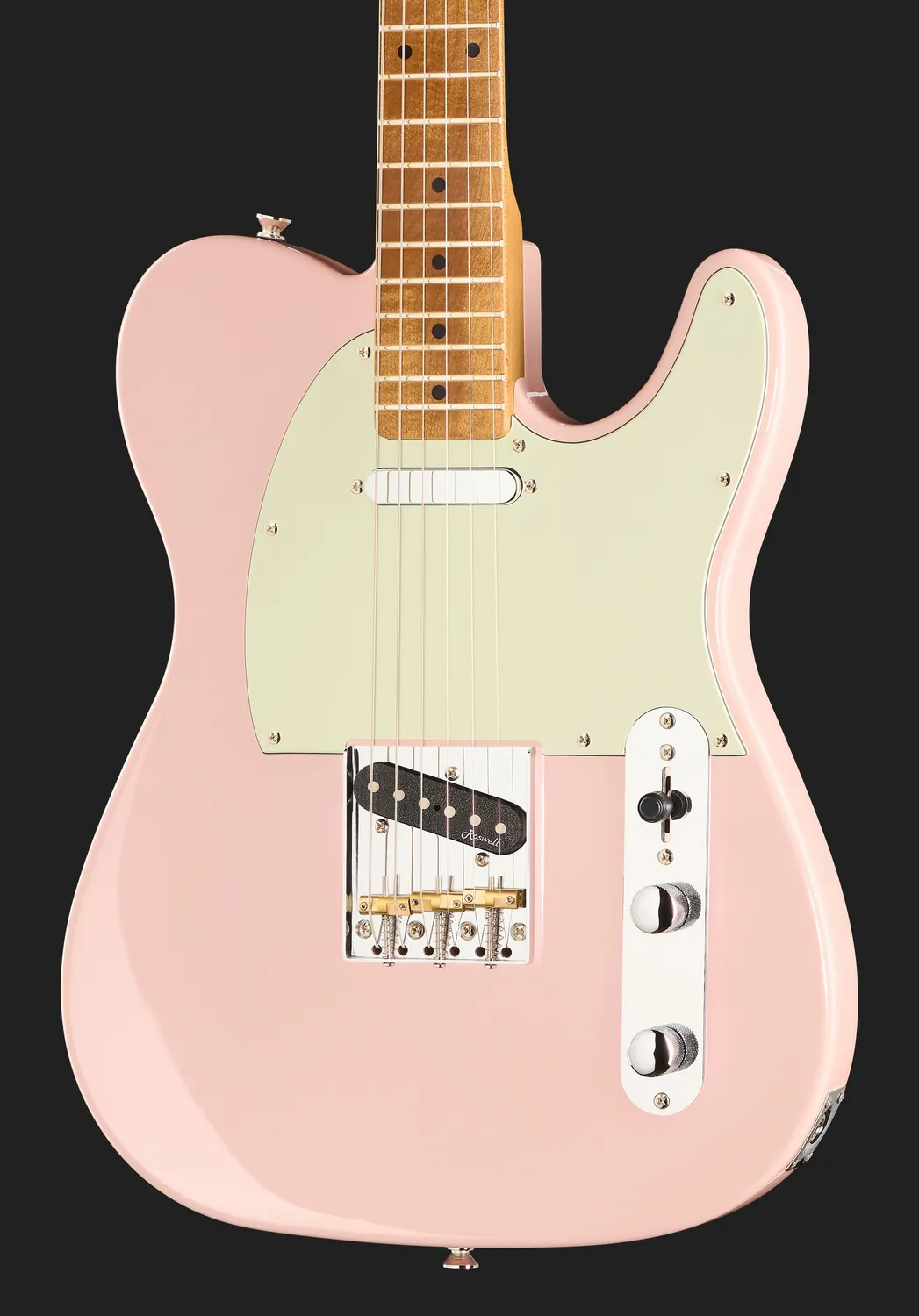 Harley Benton TE-62CC E-Gitarre Shell Pink Singlecoil