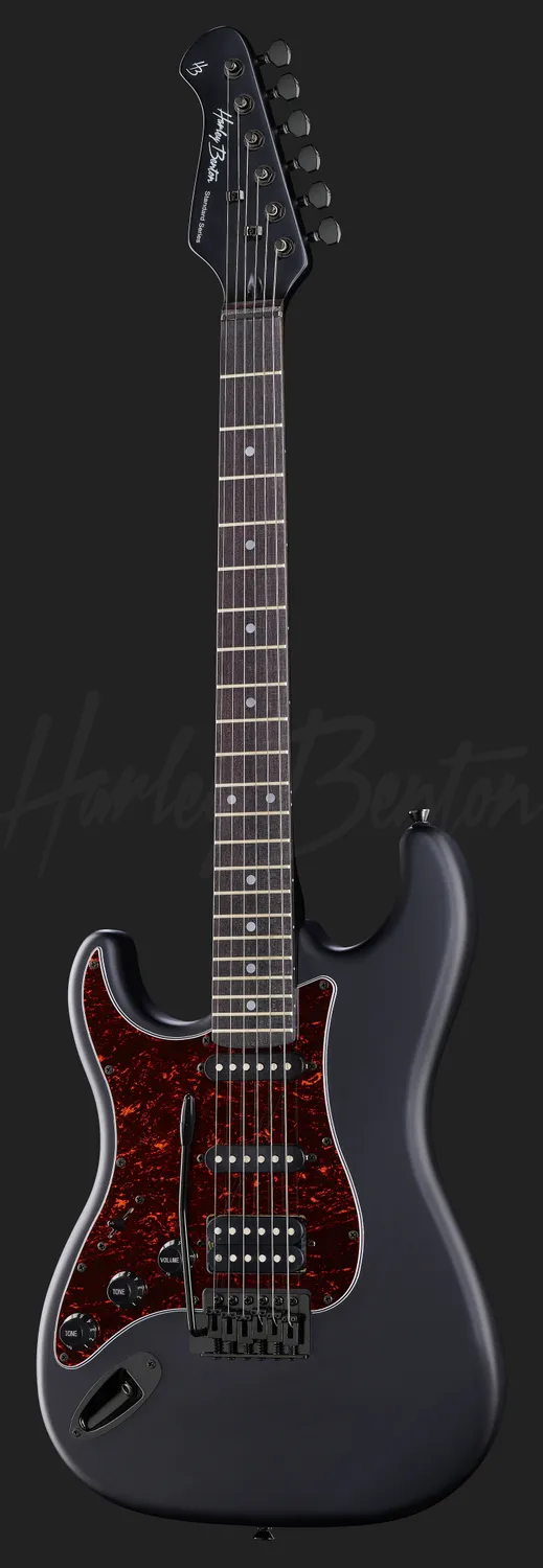 Harley Benton ST-20HSS LH SBK E-Gitarre Linkshänder