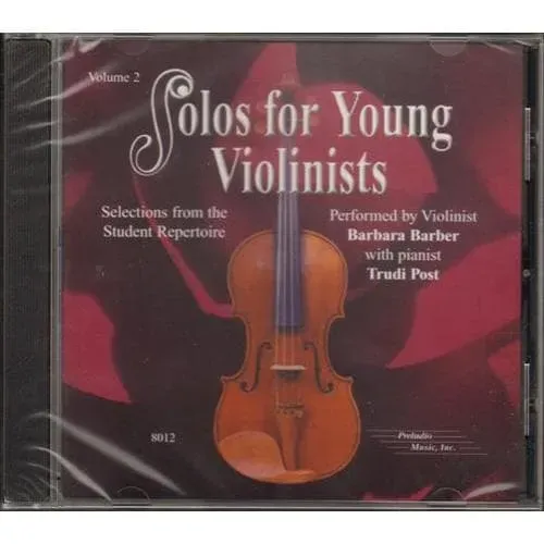 Alfred Barber Solos Young Violinists 2 CD Noten