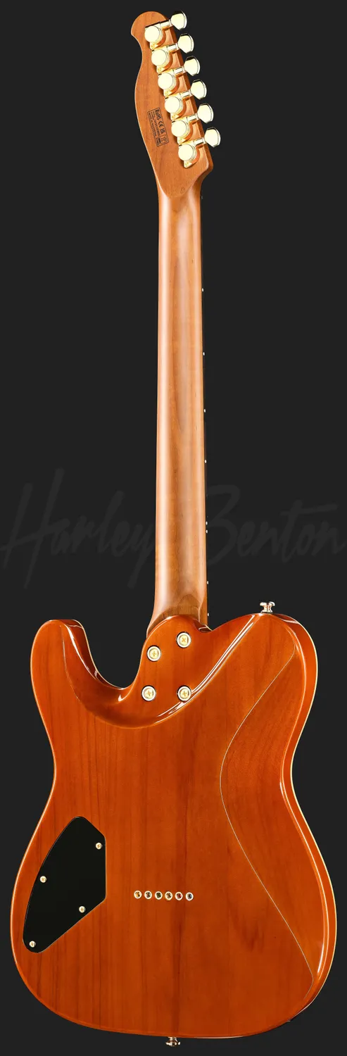 Harley Benton Fusion-T II HH RW HT E-Gitarre Purple