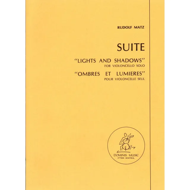 Matz Suite Lights and Shadows Cellonoten Cello solo