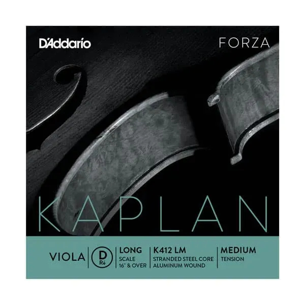 Kaplan Forza Viola D-Saite lang medium Silber