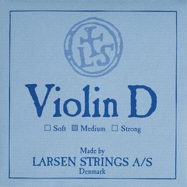 Larsen Violine D-Saite 4/4 Medium Alu warm