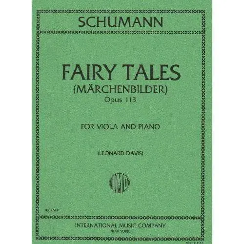 International Schumann Märchenbilder Op.113 Noten Bratsche