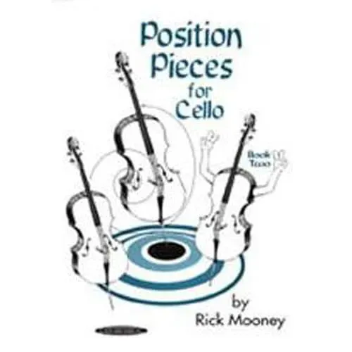 Alfred Mooney Position Pieces Book 2 Noten Cello Lagen