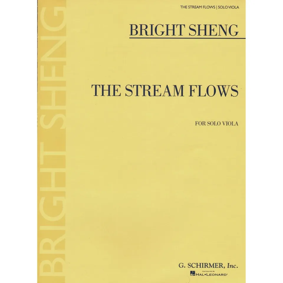 G. Schirmer Bright Sheng The Stream Flows Noten Viola