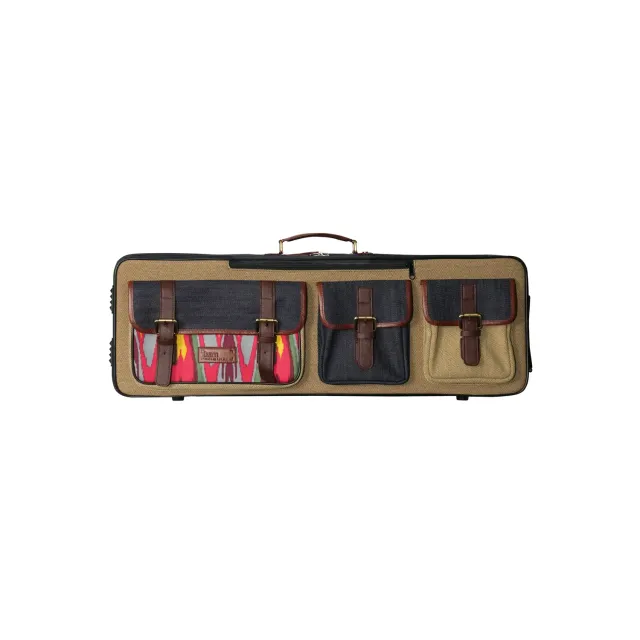 Shar Music IKAT Nashville Geigenkasten 4/4 grau-beige Rucksack