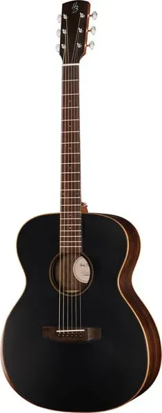 Harley Benton Custom Line CLO-70SR SBK Westerngitarre schwarz