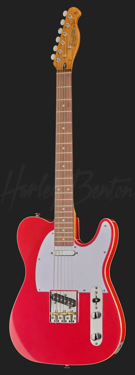 Harley Benton Classic TE-62DB CAR E-Gitarre Candy Apple Red