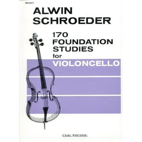 Shar Music Schröder 170 Foundation Studies Vol.3 Etüden