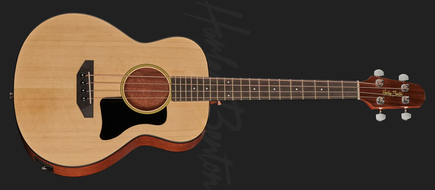 Harley Benton GS-Travel-E Akustikbass Fichte 3/4