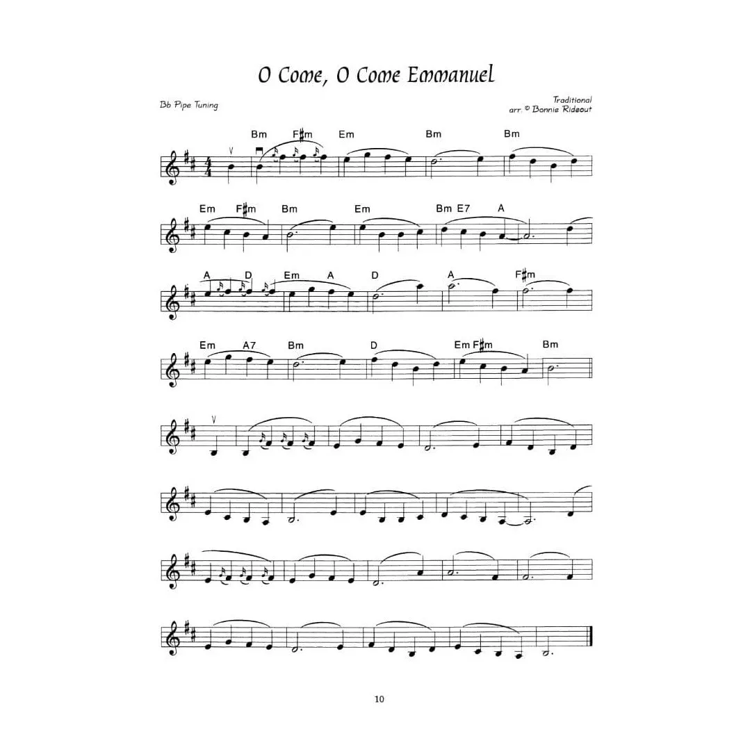 Mel Bay Bonnie Rideout Scottish Christmas Noten Fiddle Duett