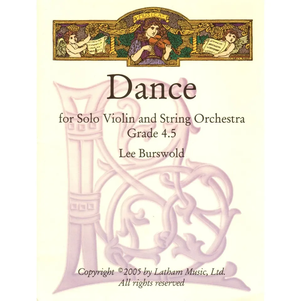 Latham Burswold Dance Solo-Violine Noten Streichorchester