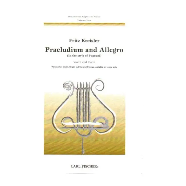 Kreisler Praeludium Allegro Violine Klavier Fischer