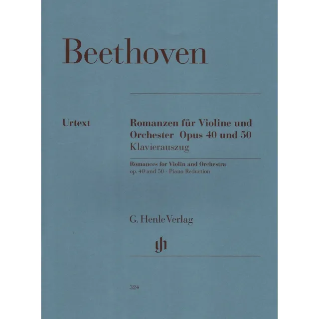 Shar Music Beethoven Romanzen Op.40/50 Noten Violine Urtext