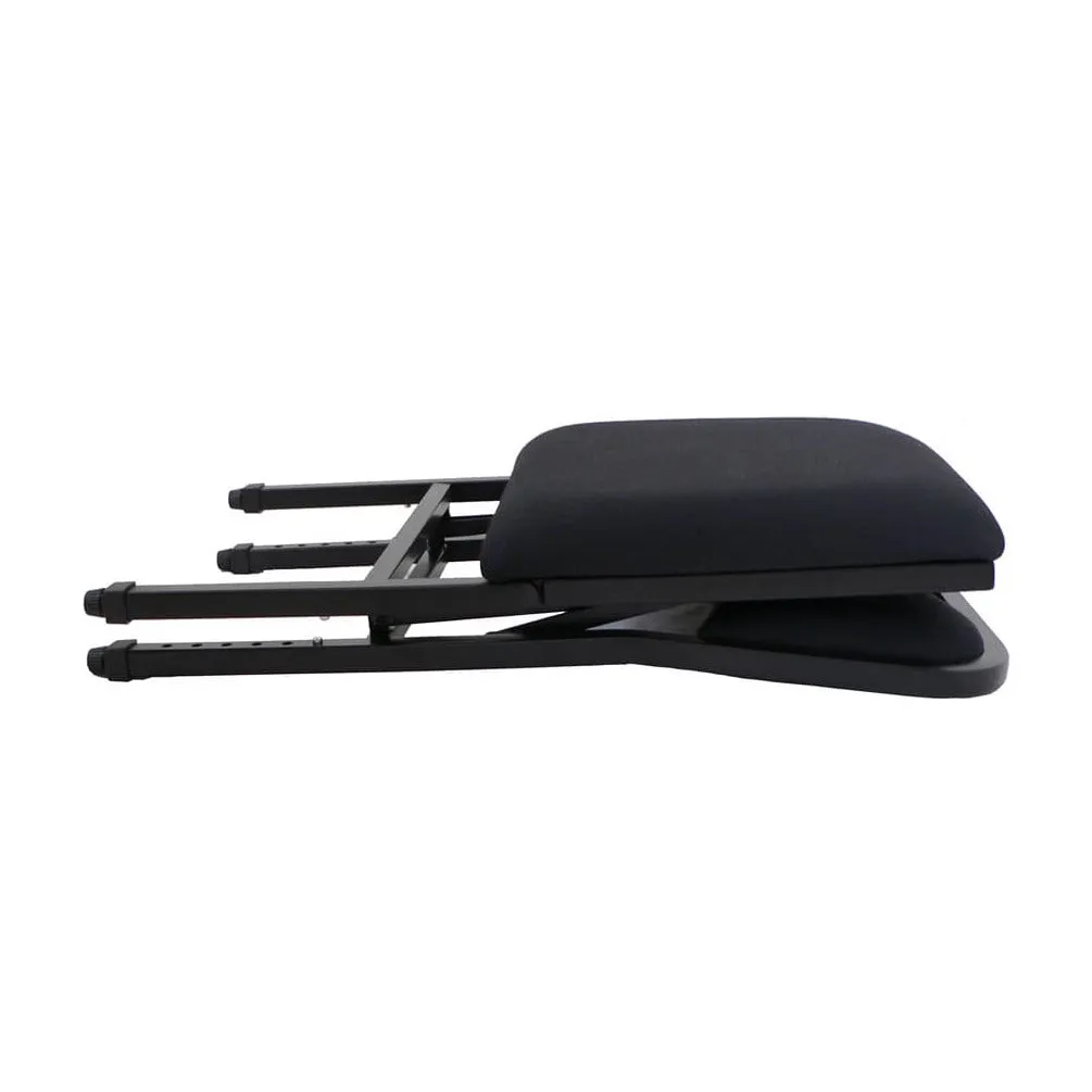 Shar Music Adjustrite Musikerstuhl Klappbar Hoch Stahl Schwarz 113kg
