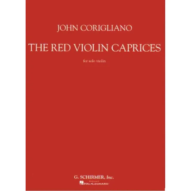 Shar Music Corigliano Red Violin Caprices Noten Solo-Violine Bell