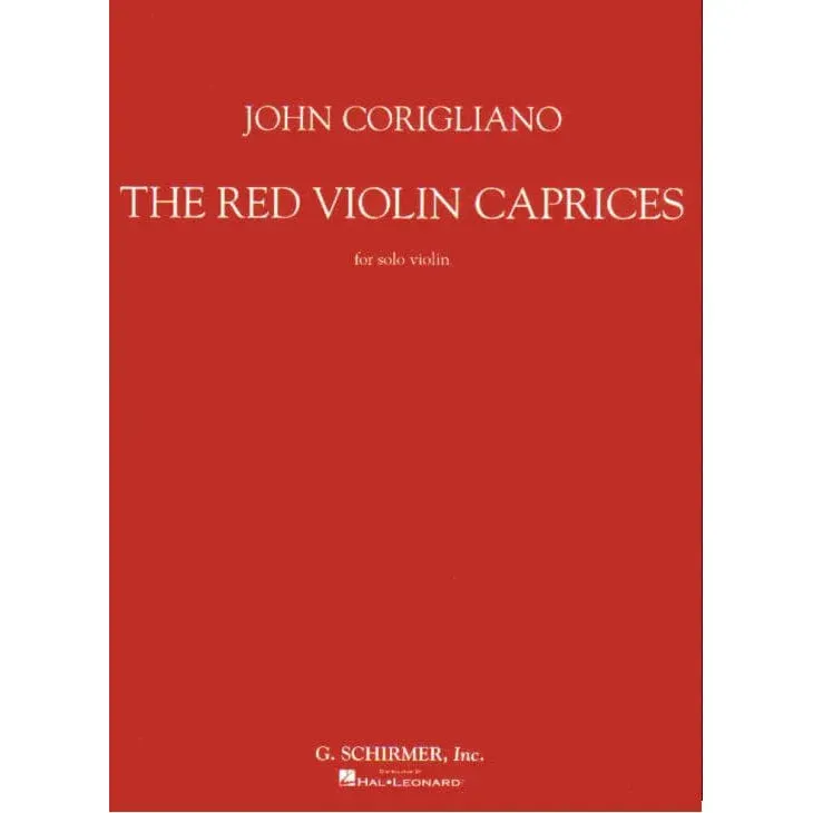 Shar Music Corigliano Red Violin Caprices Noten Solo-Violine Bell