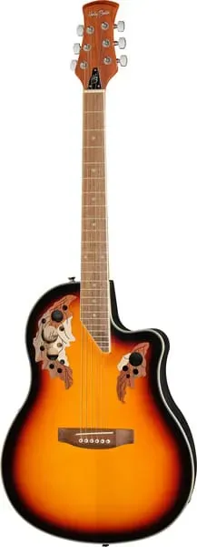 Harley Benton HBO-850 SB E-Akustik Roundback Sunburst