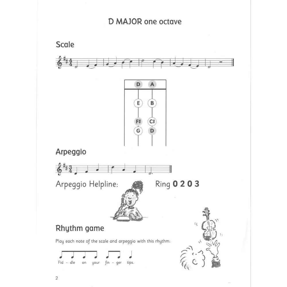 Blackwell Fiddle Time Scales 1 Violinschule Violine Anfänger