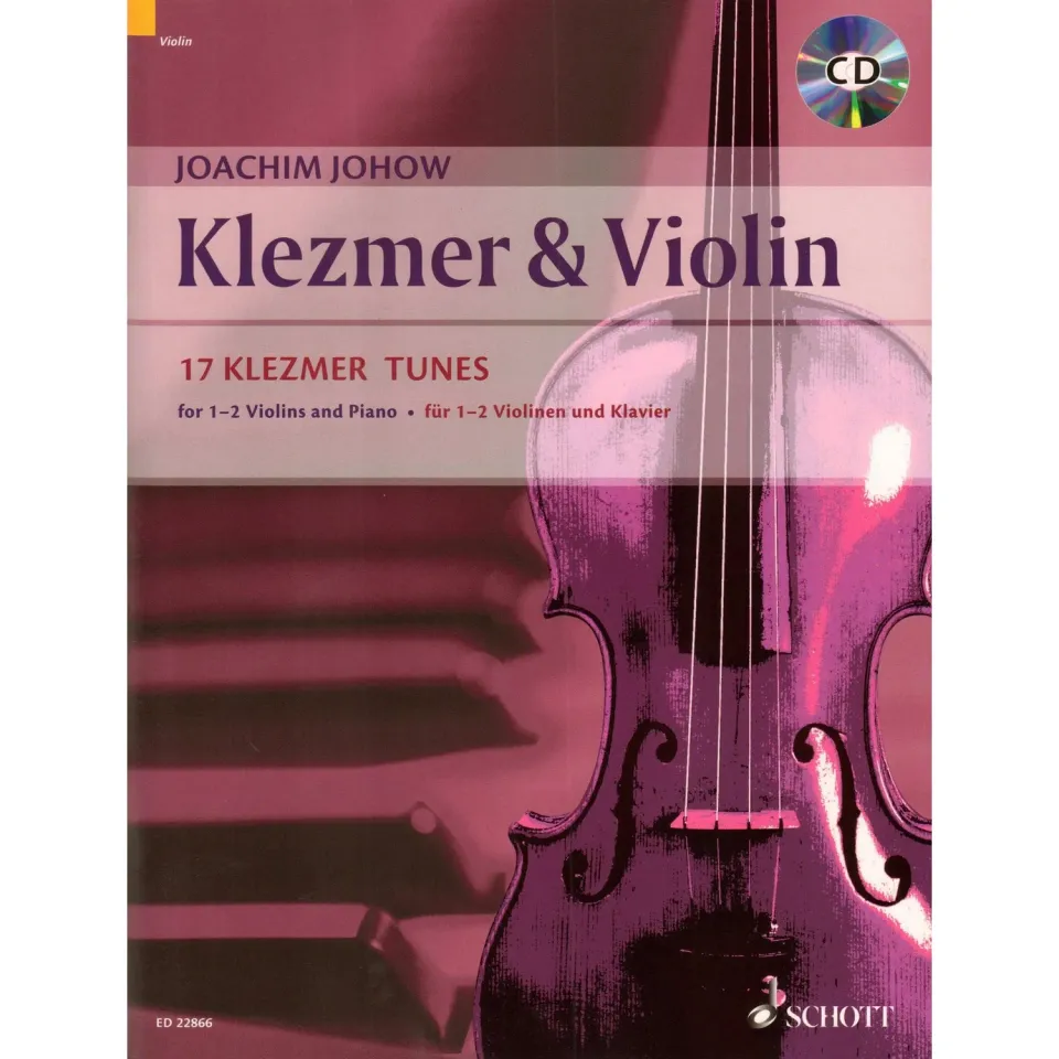 Klezmer & Violin 17 Tunes Noten Violine Klavier + CD