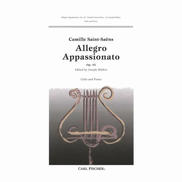 Shar Music Saint-Saens Allegro Appassionato Op 43 Noten Cello