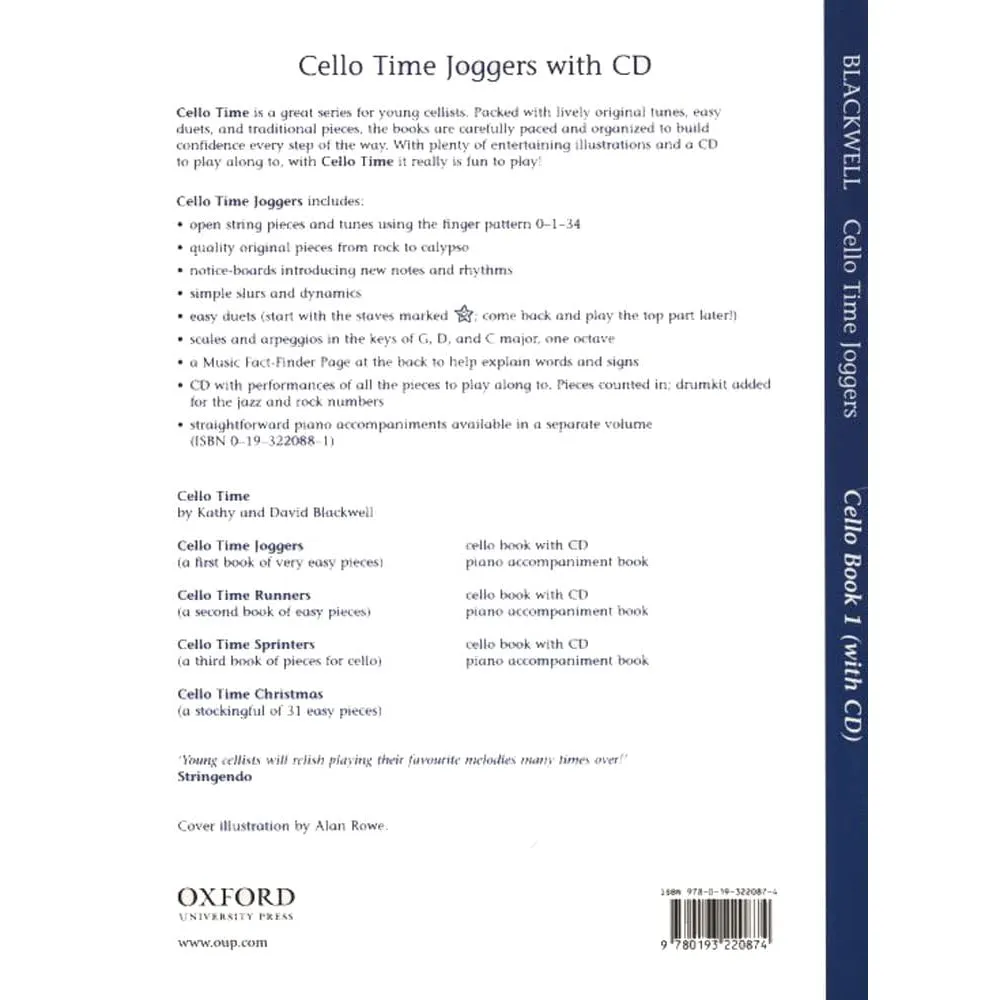 Oxford Cello Time Joggers Band 1 Noten Cello Anfänger