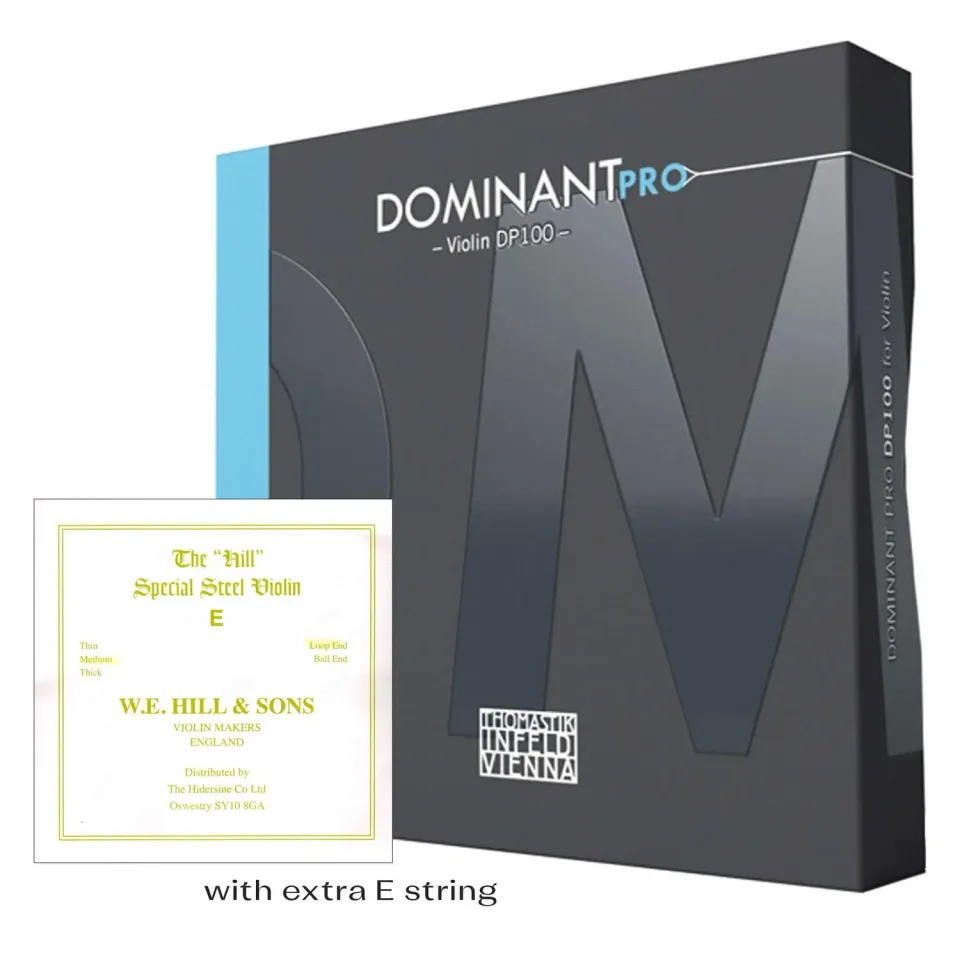 Thomastik Dominant Pro Custom Geigensaiten 4/4 Hill E-Saite