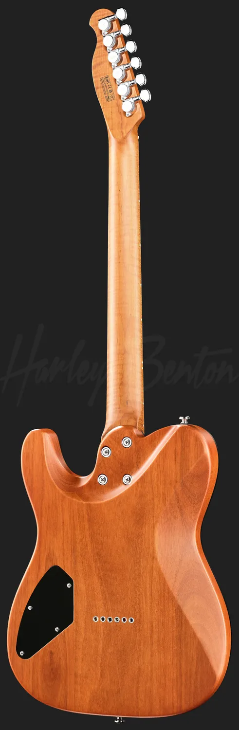 Harley Benton Fusion-T II HH MN HT E-Gitarre Grey