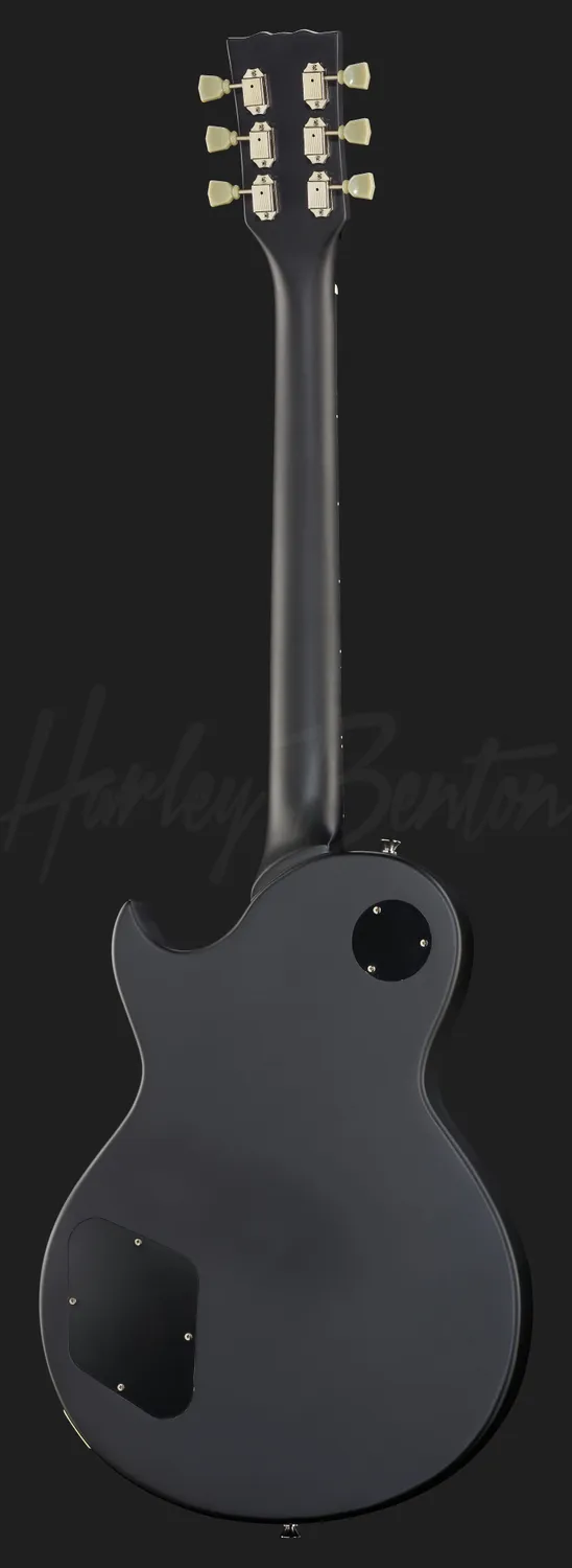Harley Benton Vintage SC-400 SBK E-Gitarre Schwarz matt