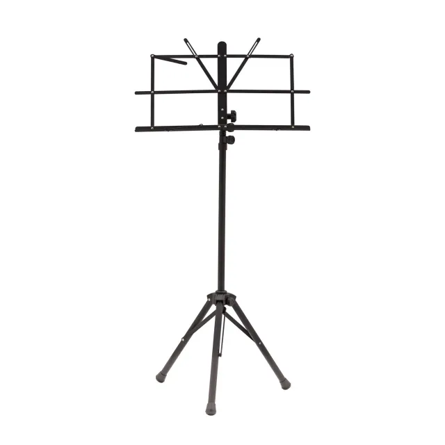 Shar Gig-N-Go Notenständer faltbar Schwarz Stahl 53-142 cm