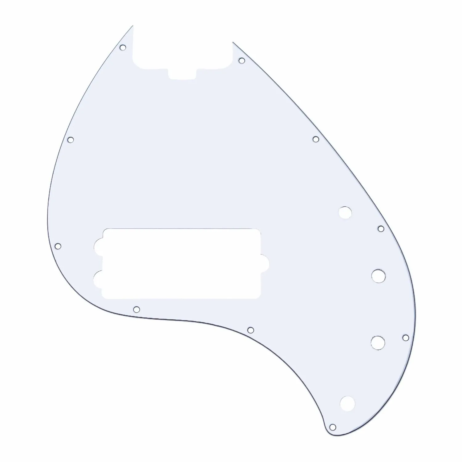 Sterling RAY5 Pickguard Schlagbrett Schwarz