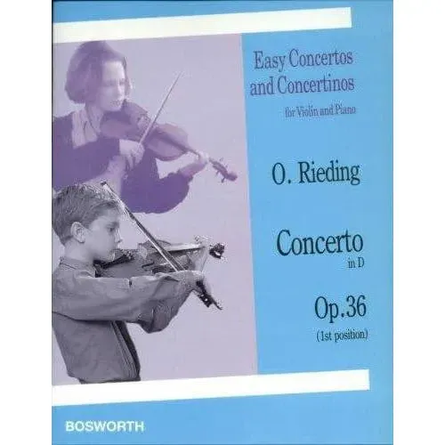 Bosworth Rieding Op 36 Violinkonzert Noten Violine D-Dur