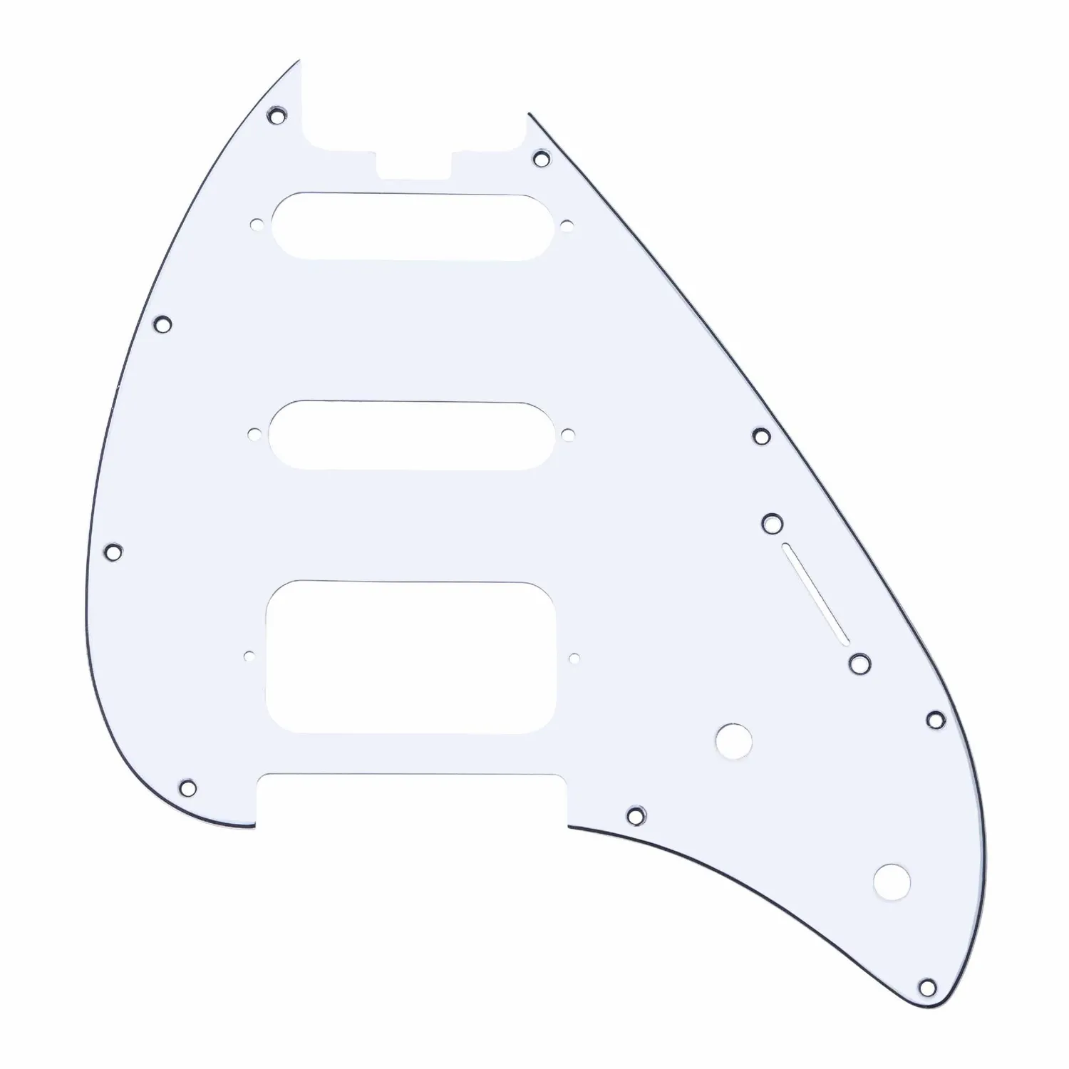 Sterling Silo3 Pickguard E-Gitarre Schwarz