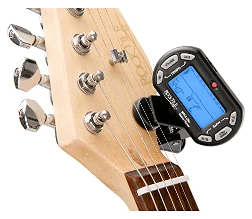 Rocktile MT-3 Clip-Stimmgerät Metronom chromatisch