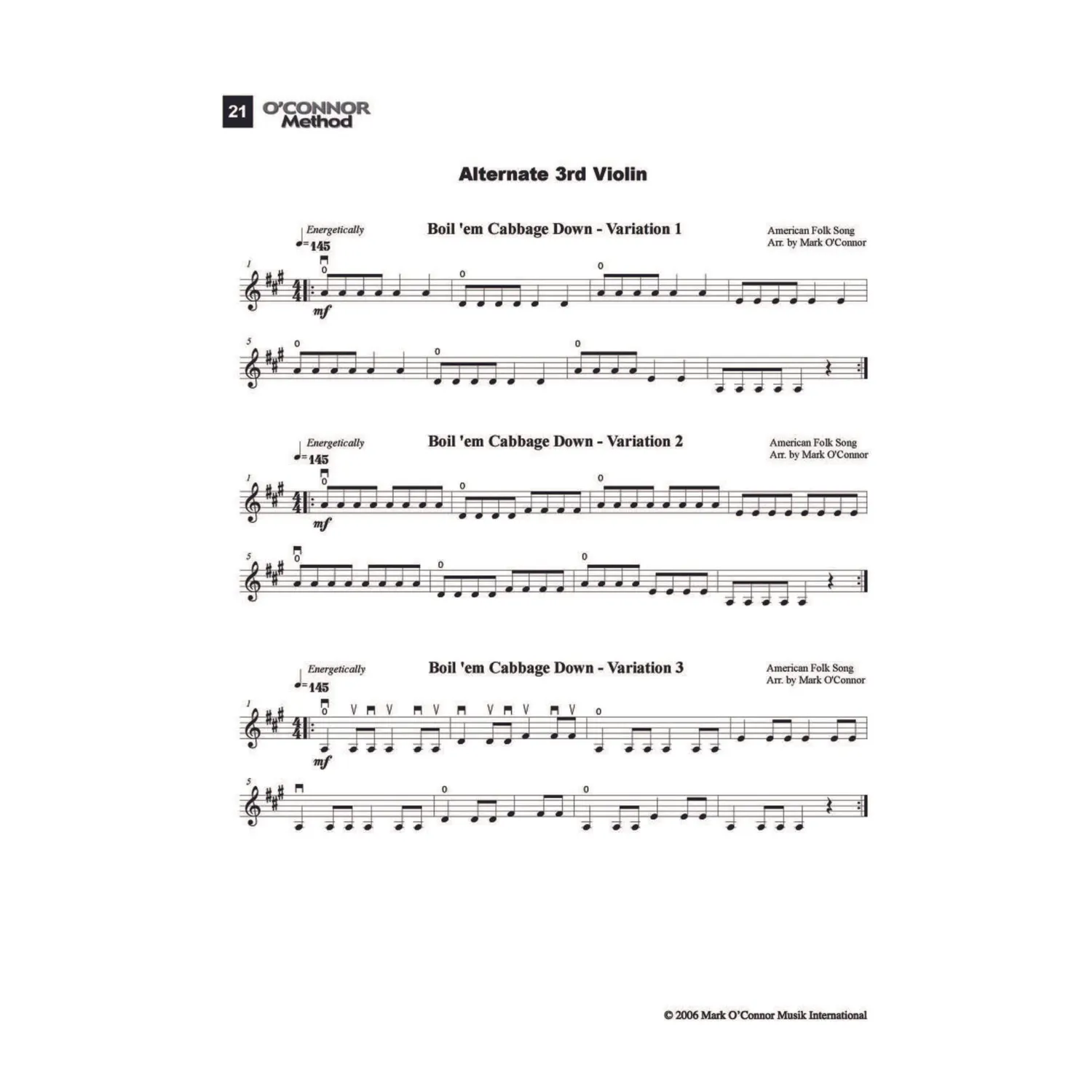 Mark O’Connor Method Orchestra Book 1 Cello Noten Download