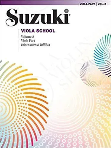 Suzuki Viola School Band 8 Bratschenheft