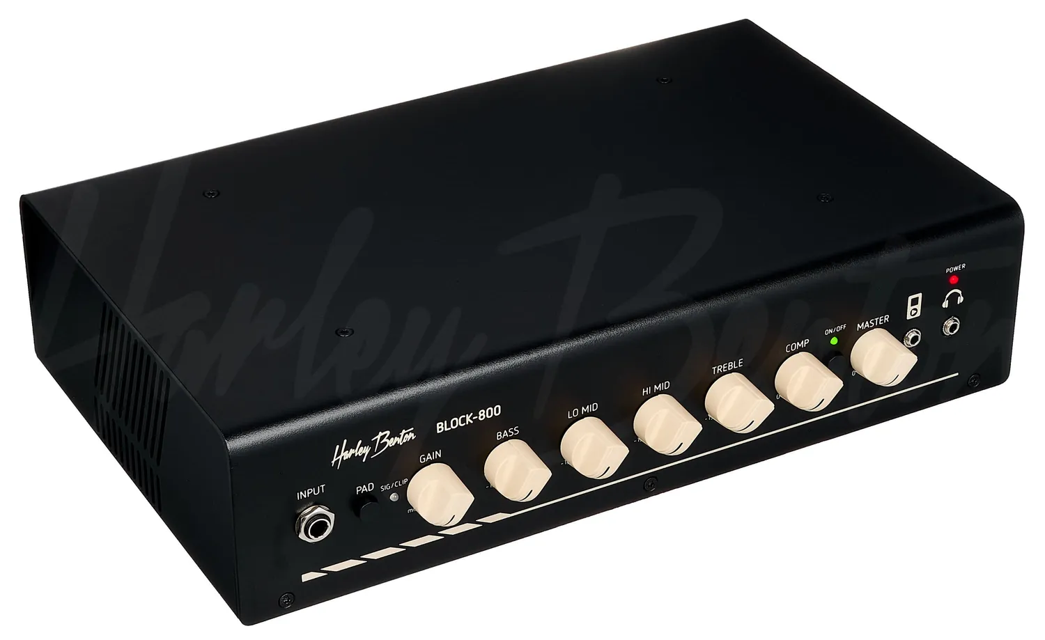 Harley Benton BLOCK-800 Bass Topteil 800 Watt Class-D