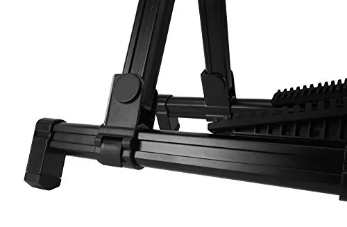Rocktile GSF-2020B Gitarrenständer schwarz klappbar Alu
