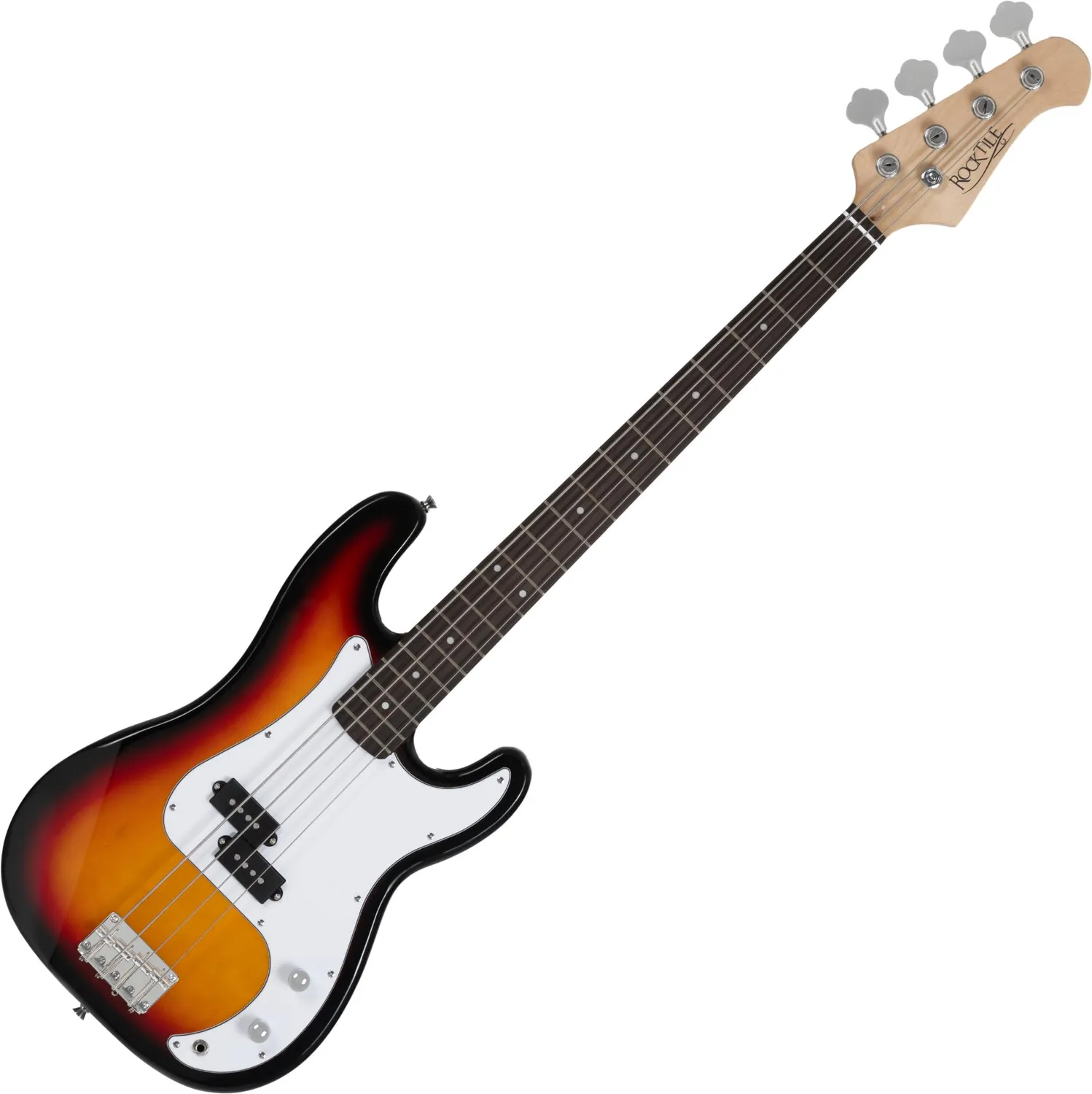 Rocktile Puncher Preci Style E-Bass Schwarz Split-Coil 4-Saiter