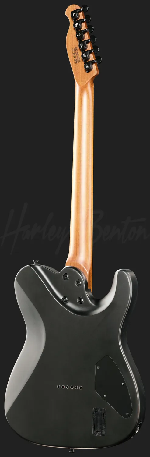 Harley Benton Progressive Fusion-T II EMG LH MN HT SBK E-Gitarre Schwarz