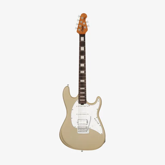 Sterling Cutlass CT50 Plus E-Gitarre Cashmere HSS