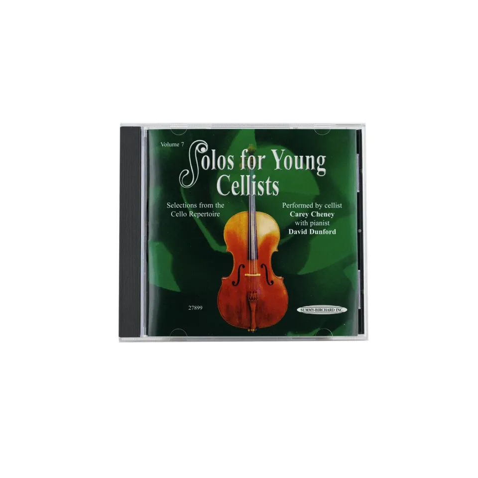 Solos for Young Cellists Vol 7 CD Carey Cheney