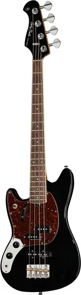 Harley Benton Pro Series MV-4MSB E-Bass links schwarz Shortscale