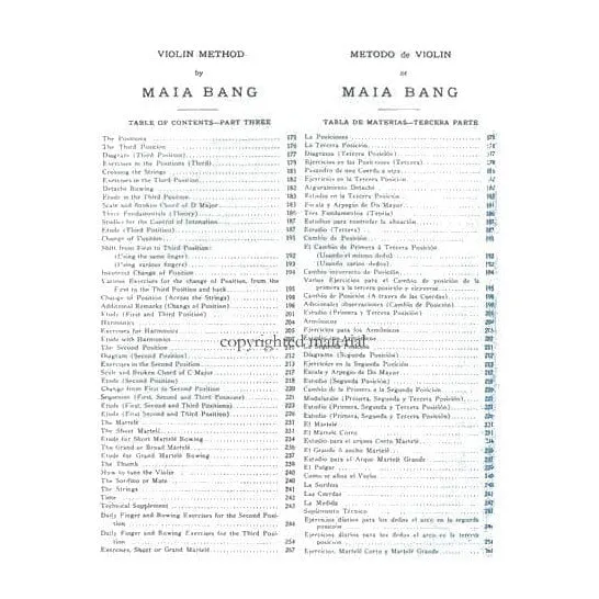 Carl Fischer Bang Violin Method 3 Violinschule