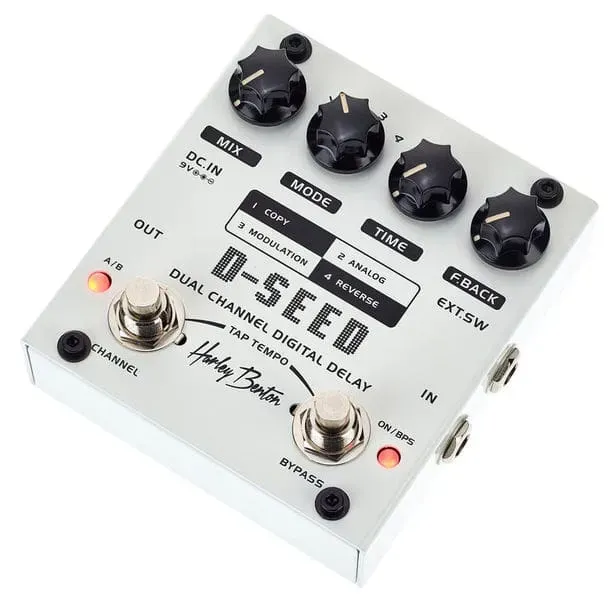Harley Benton Standard D-SEED Delay Effektpedal digital