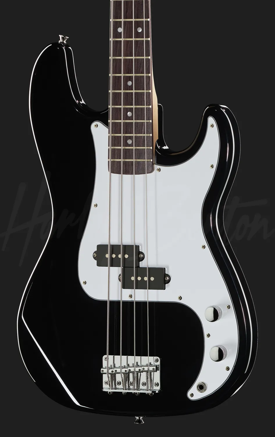 Harley Benton PB-20 BK E-Bass P-Style schwarz