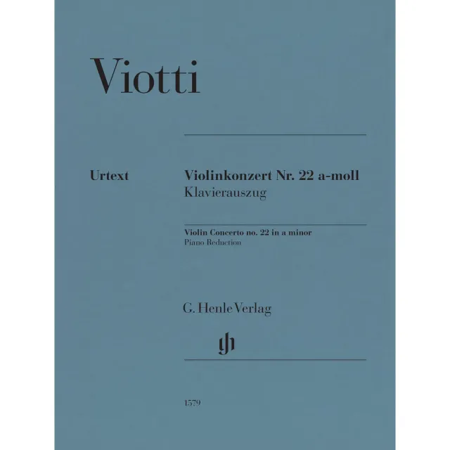 Shar Viotti Violinkonzert Nr. 22 a-Moll Noten Henle Urtext