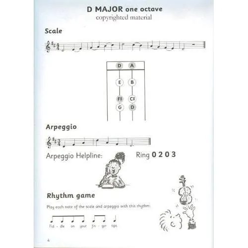 Blackwell Fiddle Time Scales 1 Violinschule Violine Anfänger