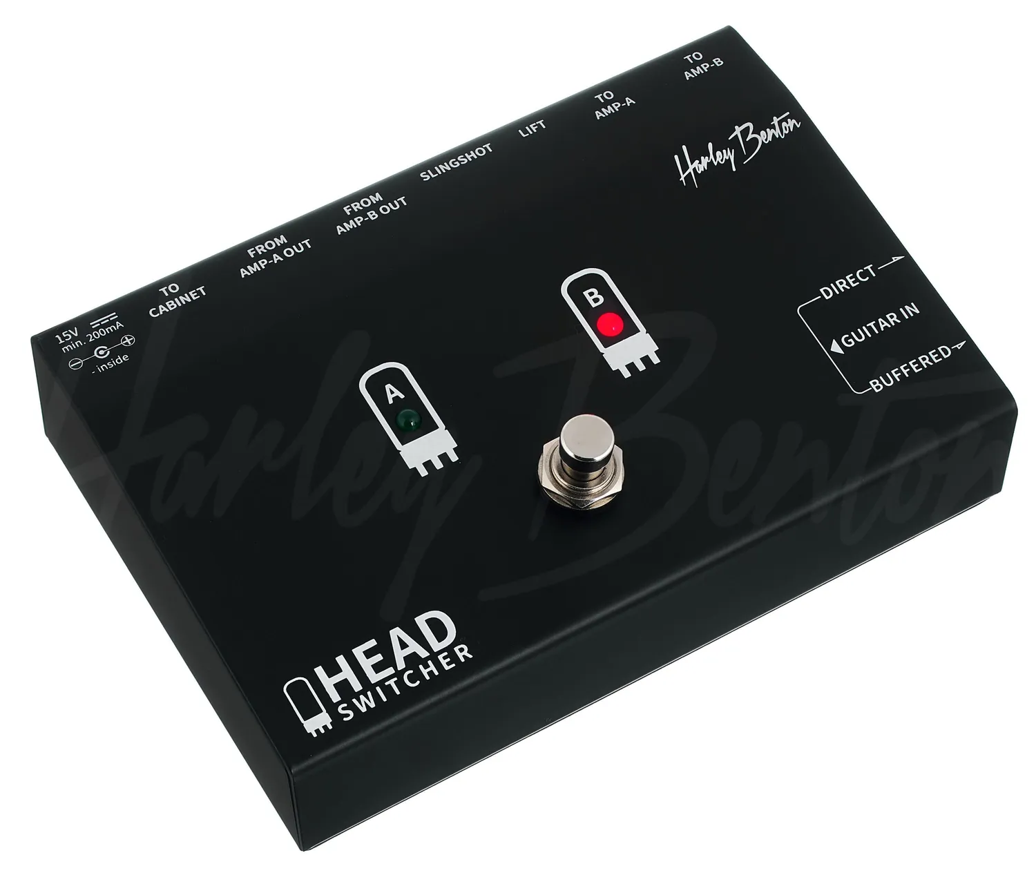 Harley Benton Tube Head Switch Amp-Umschalter 2 Heads